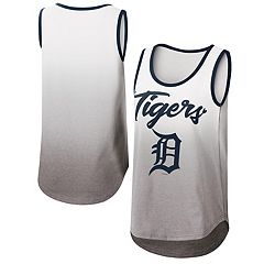 Fanatics Branded Women's Navy Detroit Tigers Three Strap Open Shoulder T-Shirt - Navy