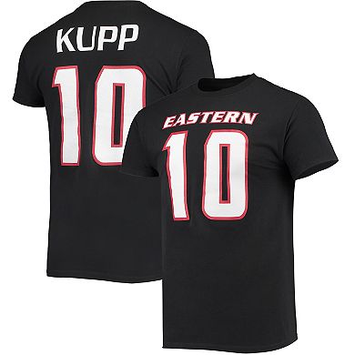 Men's Original Retro Brand Cooper Kupp Black Eastern Washington Eagles Player T-Shirt
