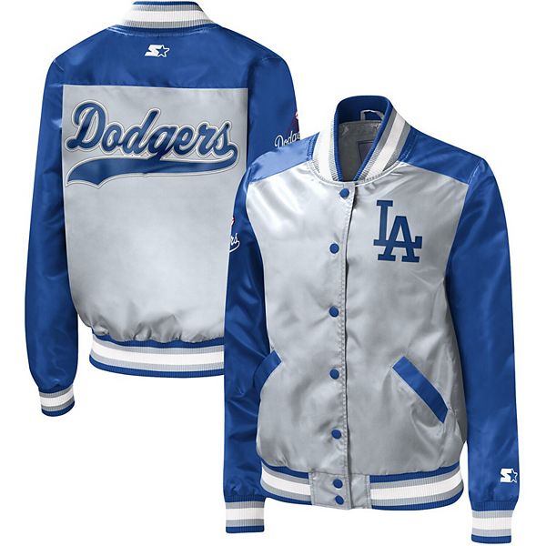 Tommy Bahama Los Angeles Dodgers Women's Royal Basta Blossoms Raglan  Full-Zip Jacket