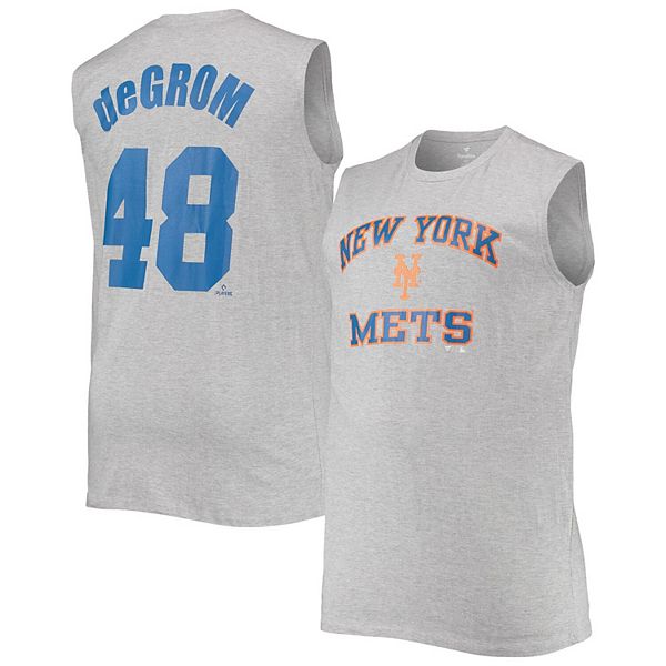 Men's Jacob deGrom White/Camo New York Mets Big & Tall Raglan