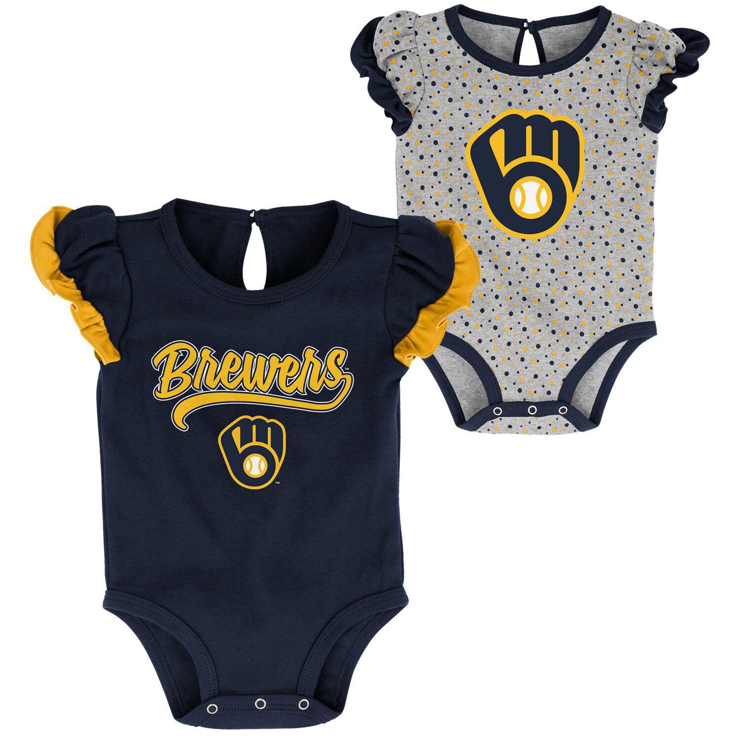 Outerstuff Infant Boys and Girls Navy Houston Astros Power Hitter Romper