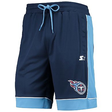 Men's Starter Navy/Blue Tennessee Titans Fan Favorite Fashion Shorts