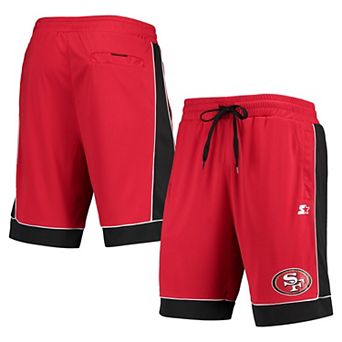 Men's Starter Scarlet/Black San Francisco 49ers Fan Favorite Fashion Shorts