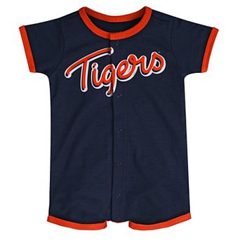Infant Navy Detroit Tigers Power Hitter Romper