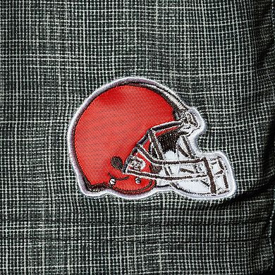 Men's G-III Sports by Carl Banks Black Cleveland Browns Horizon Swim Shorts