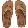 miami hurricanes flip flops