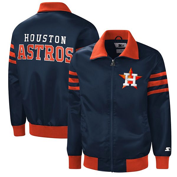 Houston Astros MLB Ready 2 Reign Baseball Jacket - Growkoc