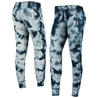 Women's New Era Navy New York Yankees Tie-Dye Jogger Pants