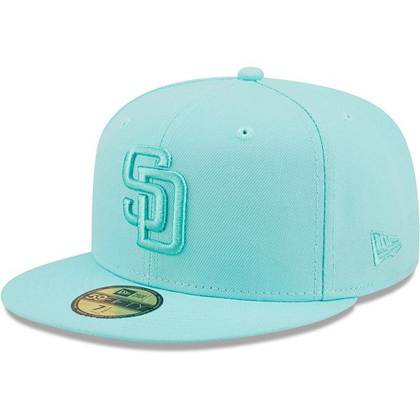 New Era 59Fifty San Diego Padres 50th Anniversary Fitted Hat Light Navy -  Billion Creation