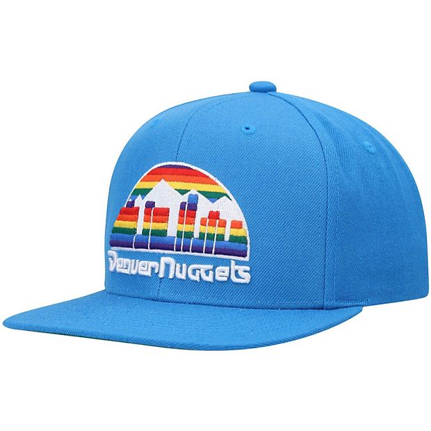 Denver Nuggets Mitchell & Ness Cut Away Snapback Hat