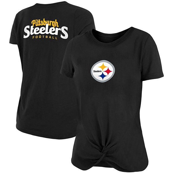 New Era Steelers Women's Long Sleeve Raglan T-Shirt