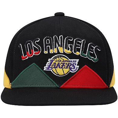 Men's Mitchell & Ness Black Los Angeles Lakers Black History Month ...