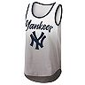 Women's G-III 4Her by Carl Banks White New York Yankees Logo Opening Day Tank Top