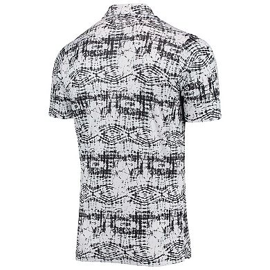 Men's Antigua Black Chicago White Sox Vivid Polo