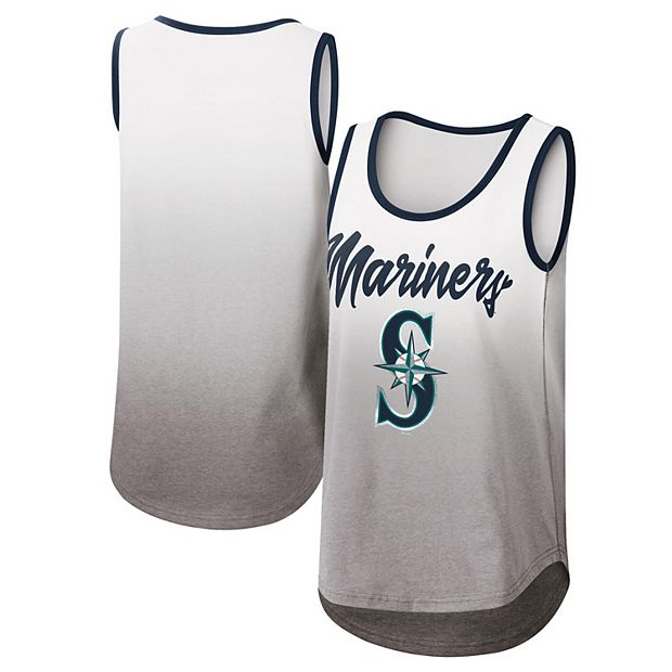 Women's G-III 4Her by Carl Banks White Seattle Mariners City Graphic Fitted T-Shirt Size: Extra Small