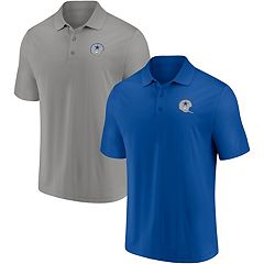 Men's Fanatics Branded Royal/White Los Angeles Rams Home and Away 2-Pack  Polo Set