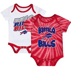 Fuiyi Baby Soft Buffalo-Bills-Logo Long Sleeve Cotton Bodysuits