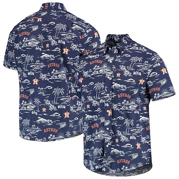 Men's Reyn Spooner Navy Houston Astros Team Performance Polo