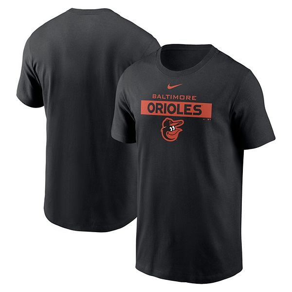 Men's Nike Black Baltimore Orioles Team T-Shirt