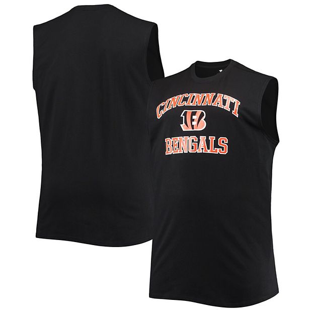 Cincinnati Bengals Women's Tank Sleeveless T-Shirt Womens O-neck Vest White  Tops