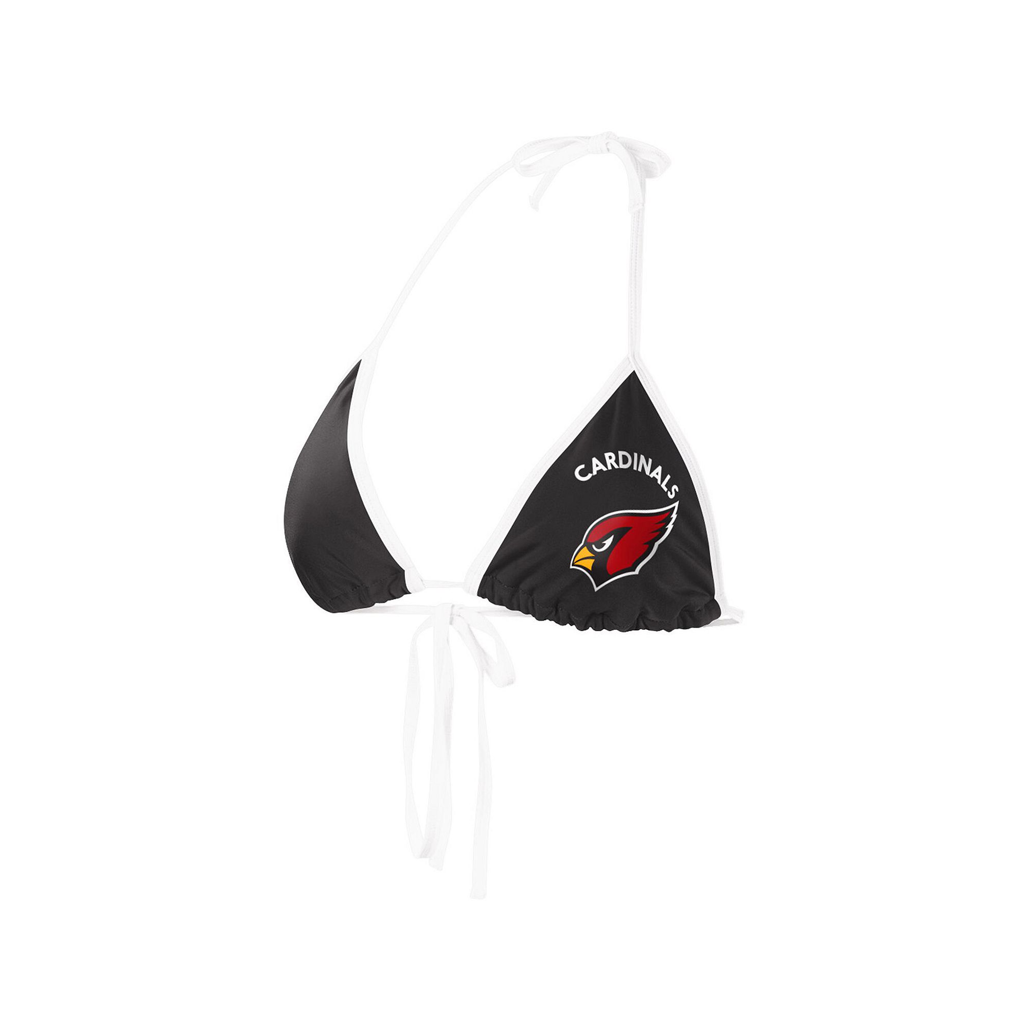 Womens G-III 4Her by Carl Banks Black Arizona Cardinals Perfect Match Biki