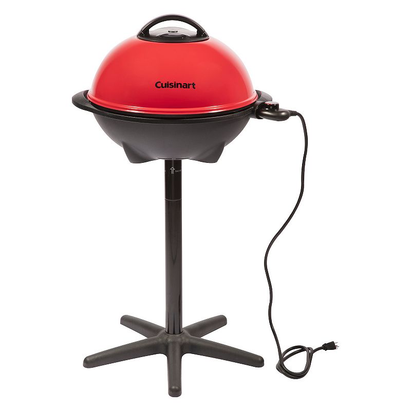 Cuisinart CEG-115: 120V High-Temperature Tabletop & Outdoor Electric Grill with Stand