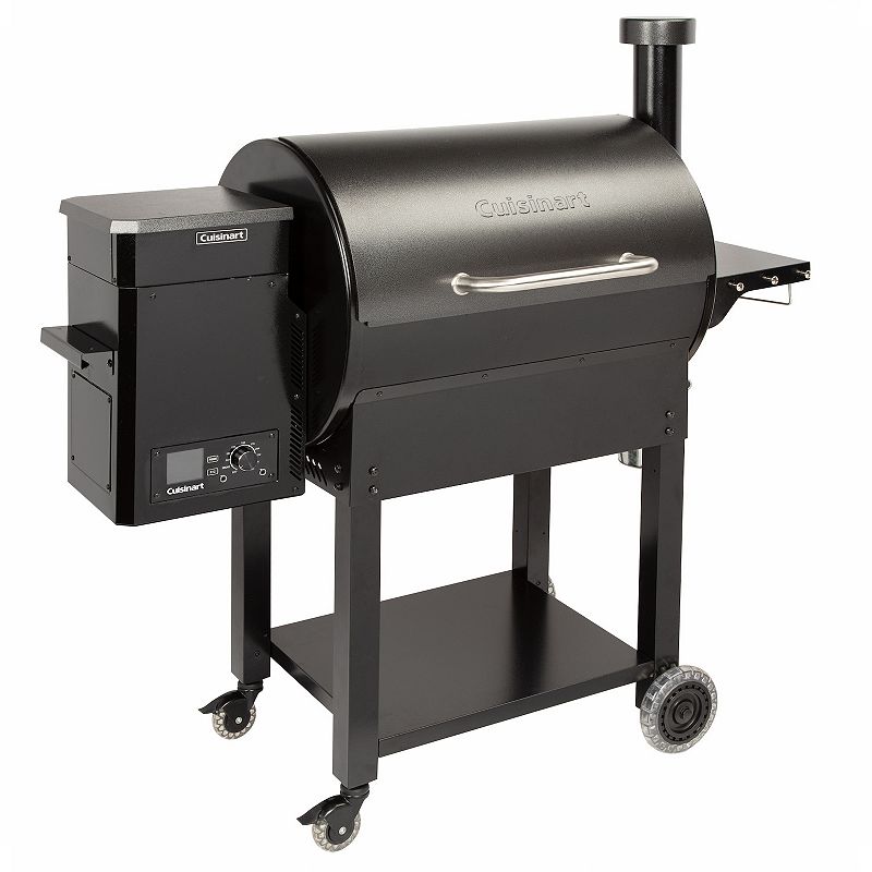 Cuisinart - Deluxe Wood Pellet Grill & Smoker? - Black