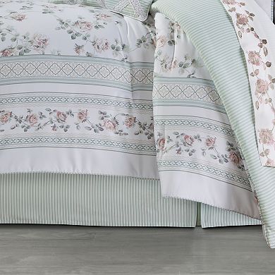 Royal Court Rialto Sage 4-piece Comforter Set with Shams