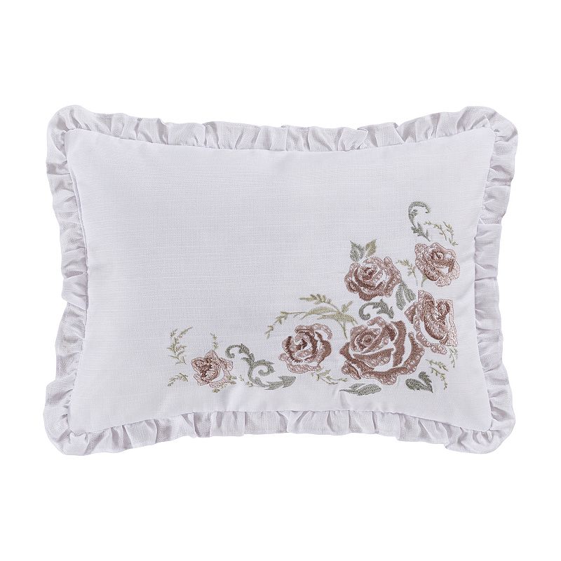 Royal Court Estelle Blush Boudoir Decorative Throw Pillow