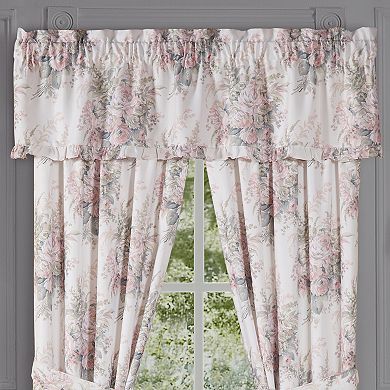 Royal Court Estelle Blush Window Straight Valance