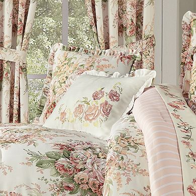 Royal Court Estelle Coral Boudoir Throw Pillow