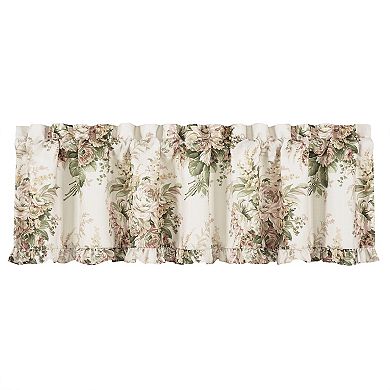 Royal Court Estelle Coral Window Straight Valance