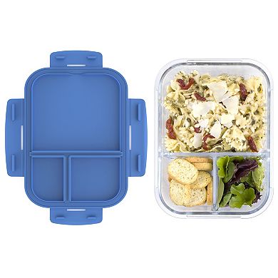 Bentgo 3-Compartment Glass Lunch Container
