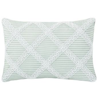 Royal Court Rialto Sage Boudoir Throw Pillow