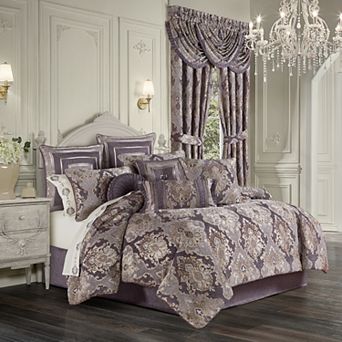 Five Queens Court Dominique Comforter Set with Shams