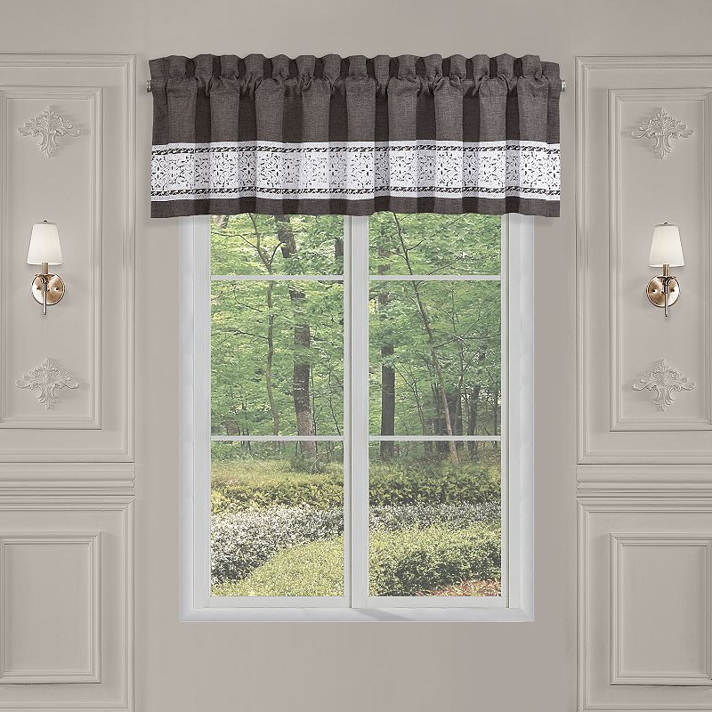 83015285 Five Queens Court Florence Window Straight Valance sku 83015285