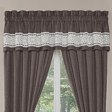 Five Queens Court Florence Window Straight Valance