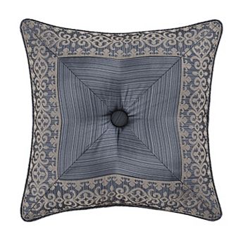 Five Queens Court Leah 18" Embellished Throw Pillow