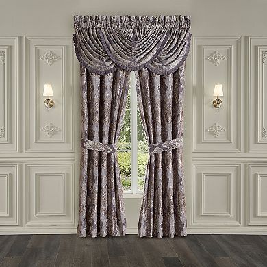 Five Queens Court Dominique Set of 2 Window Curtain Panels