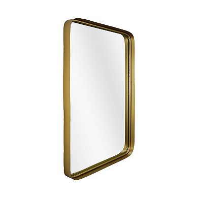 Head West Gold Finish Wall Mirror
