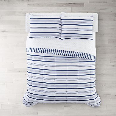 The Big One® Arden Blue Stripe Reversible Comforter Set with Sheets