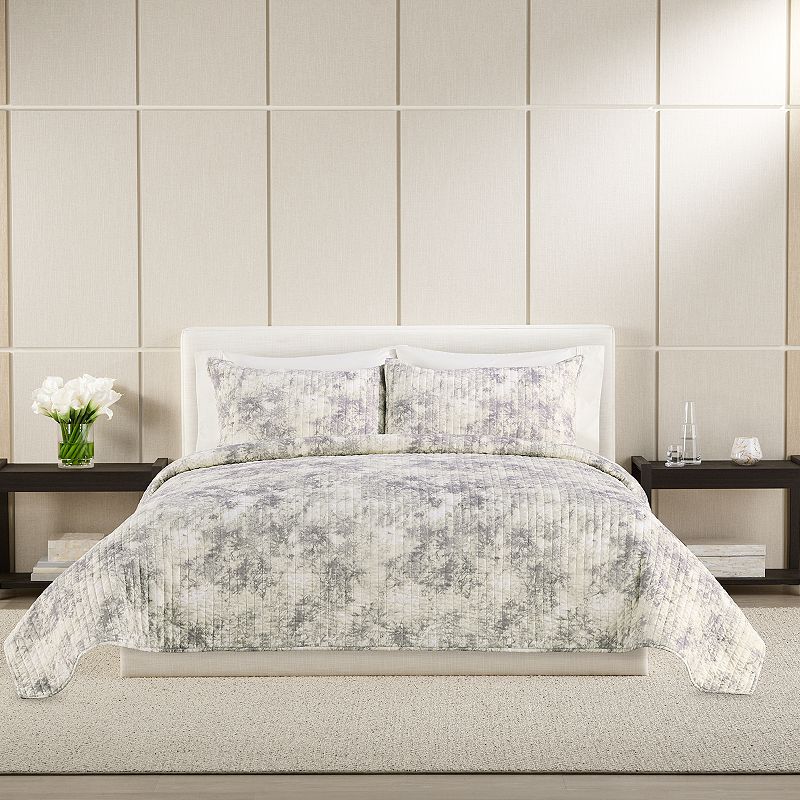 77141590 Simply Vera Vera Wang Printed Ice Haven Quilt Set  sku 77141590