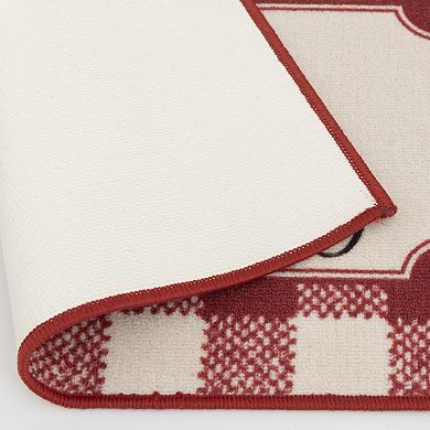 Loomaknoti Home Large Christmas Buffalo Check 20'' x 30'' Mat