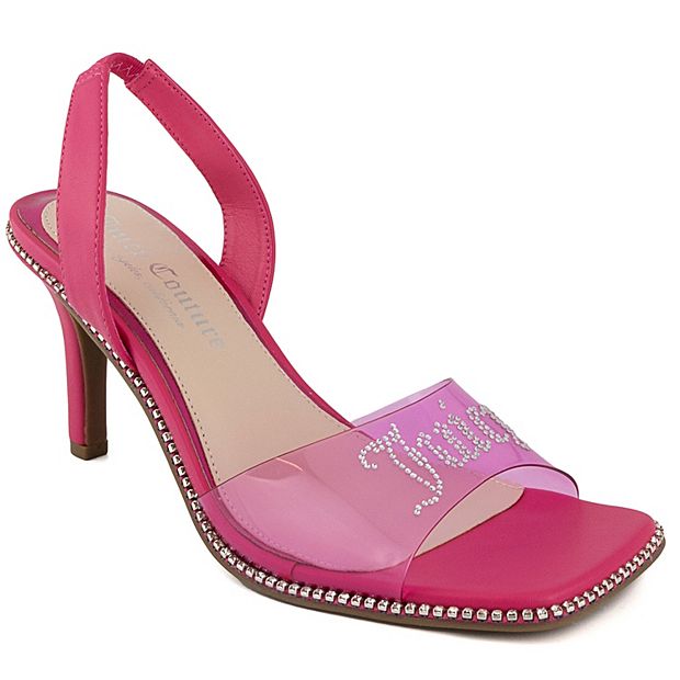 Pink discount slingback sandals