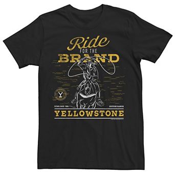 Men's Yellowstone Ride For The Brand Tee