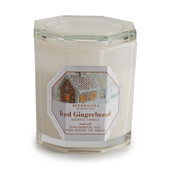 ScentWorx by Slatkin & Co. Iced Gingerbread 14.5oz. Candle Jar