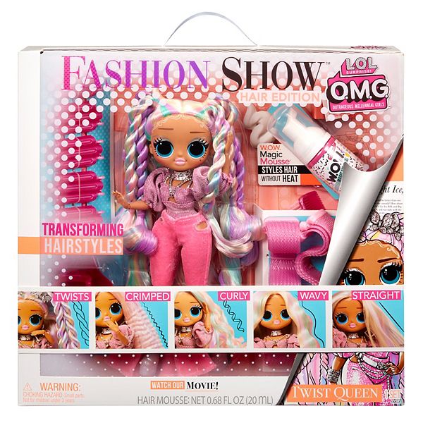 Lol Surprise OMG Fashion Show Twist Queen Fashion Doll [Hair Edition]