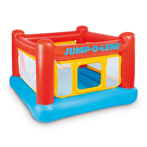 Intex Inflatable Jump-O-Lene Playhouse Trampoline Bounce House for Kids  Ages 3-6