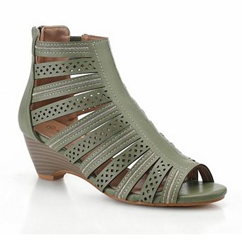 Henry Ferrera Sally Open Toe Women's Wedge Sandals