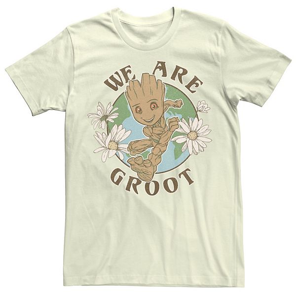 Men's Marvel Guardians of the Galaxy Groot Earth Day Tee